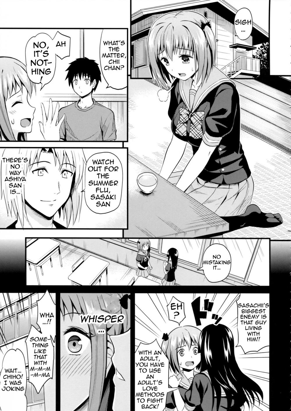 Hentai Manga Comic-Chiho Falling in Love-Read-4